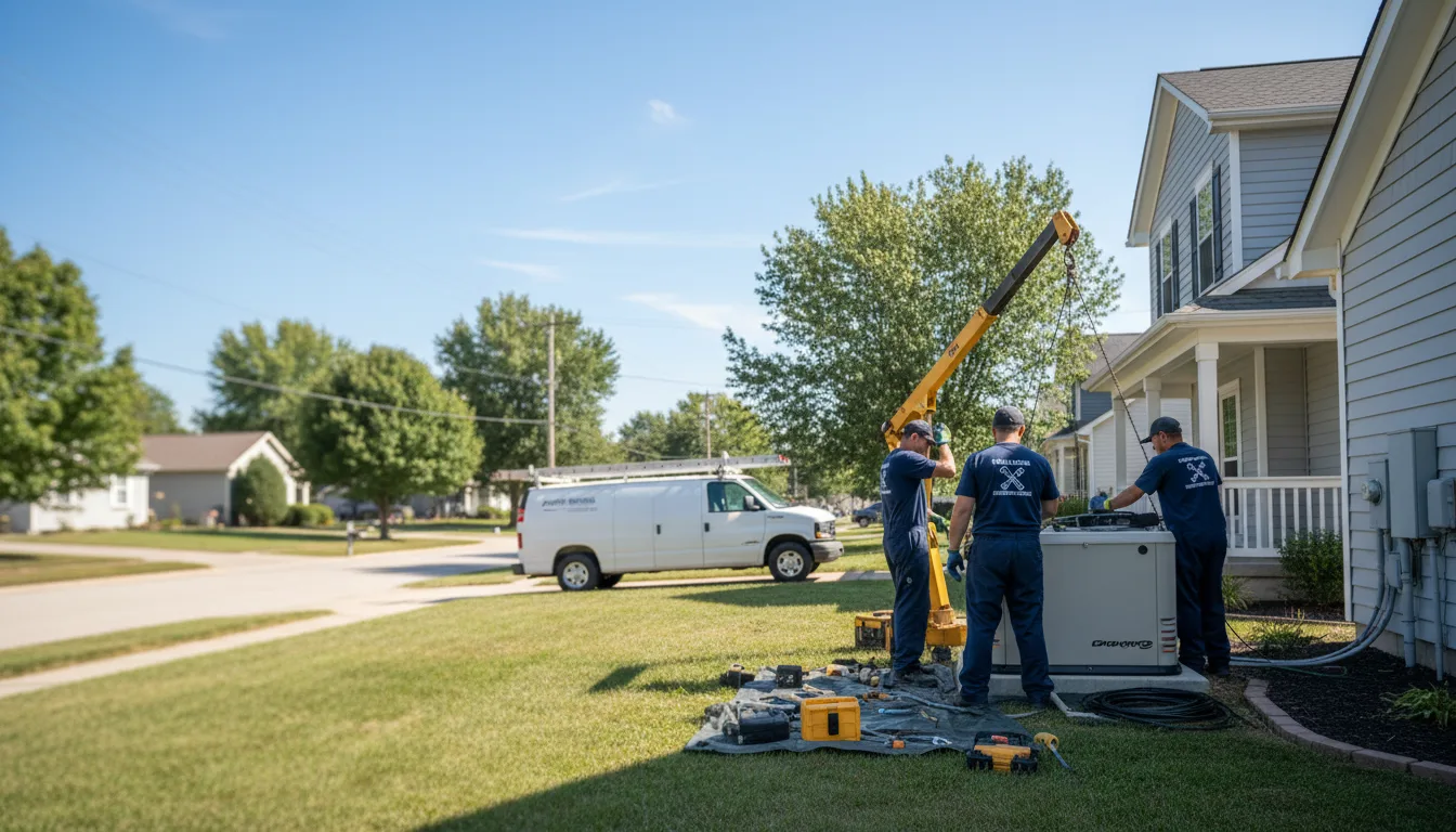 Generator Installation in Valhermoso Springs, AL near me